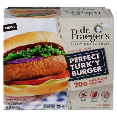 Dr Praeger Burger Turkey - 8 Oz - Image 3