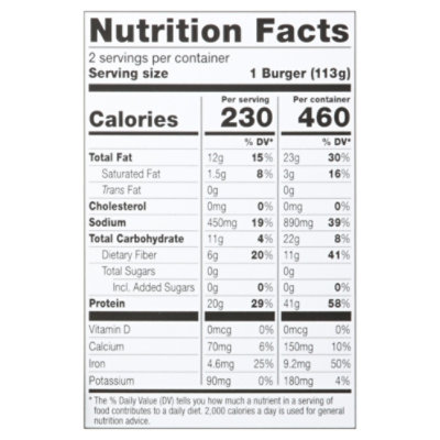 Dr Praeger Burger Turkey - 8 Oz - Image 4