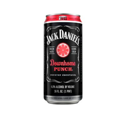 Jack Daniel's Country Cocktails Down 9.6 Proof Home Punch Malt Beverage Can - 16 Oz