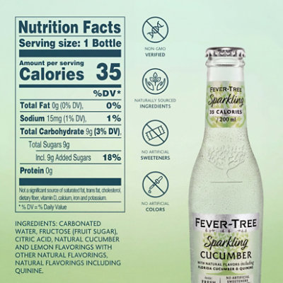 Fever-Tree Cucumber Tonic Water - 4-6.8 Fl. Oz. - Image 2