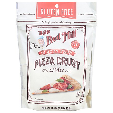 Bobs Red Mill Pizza Crust Mix Gluten Free - 16 Oz