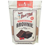 Bobs Red Mill Brownie Mix Gluten Free Pouch - 21 Oz