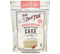 Bobs Red Mill Cake Mix Gluten Free Vanilla - 19 Oz