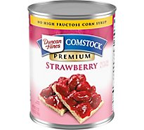 Duncan Hines Comstock Strawberry Pie Filling & Topping - 21 Oz