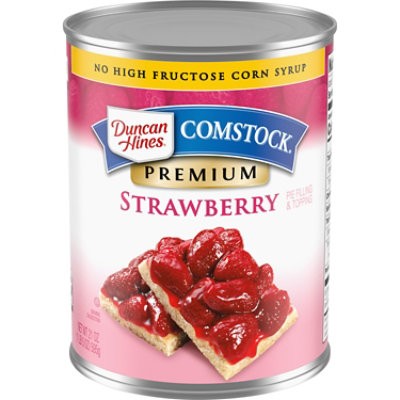 Comstock Premium Fruit Strawberry Pie Fi - 21 Oz