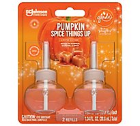 Glade Plugins Pumpkin Spice Things Up Electric Scented Oil Refills - 2-0.67 Fl. Oz.
