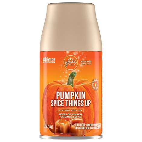 Glade Automatic Spray Refill Pumpkin Spice Things Up - 6.2 Oz