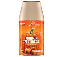 Glade Pumpkin Spice Things Up Large Automatic Spray Refill - 6.2 Oz