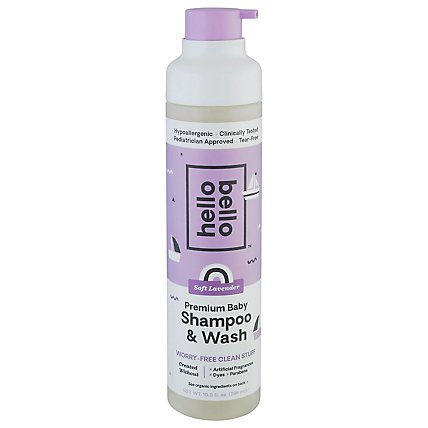 Hello Bello Baby Shampoo/Wash Lavender - 9.8 Oz - Image 1