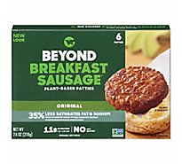 Beyond Meat Beyond Breakfast Sausage Plant Based Original Breakfast Patties - 7.4 Oz