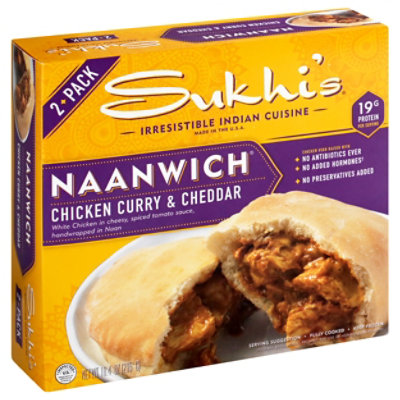 Sukhis Sandwich Chicken Curry Chddr - 10.4 Oz