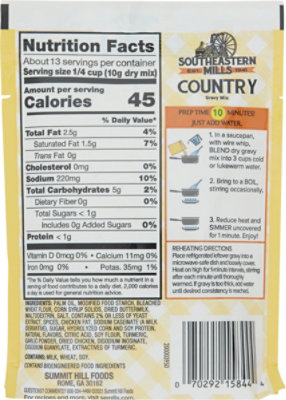 Sm Country Gravy Mix - 4.5 Oz - Image 6