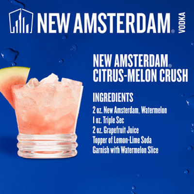 New Amsterdam Watermelon Vodka - 750 Ml - Image 2