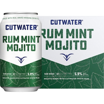 Cutwater Spirits Rum Mint Mojito Rtd - 4-12 Fl. Oz.