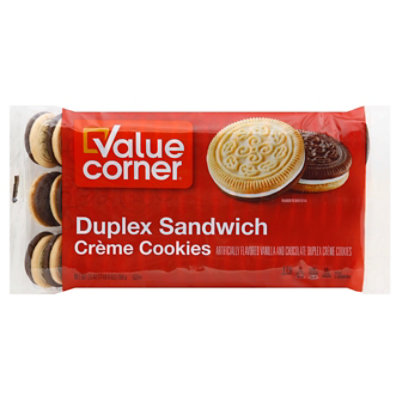 Value Corner Cookie Sandwich Duplex - 25 Oz