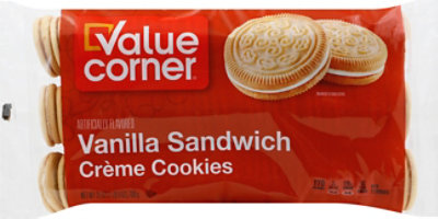 Value Corner Cookie Sandwich Vanilla - 25 Oz - Image 2