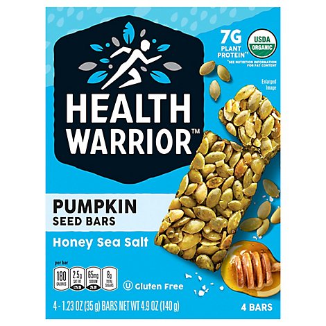 Health Warrior Organic Pumpkin Seeds - 4.9 Oz