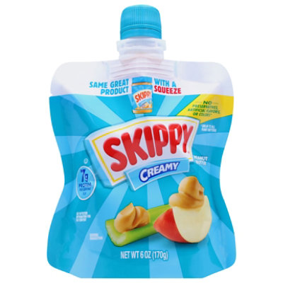 Skippy Creamy Peanut Butter Squeeze Pouch - 6 Oz - Image 2