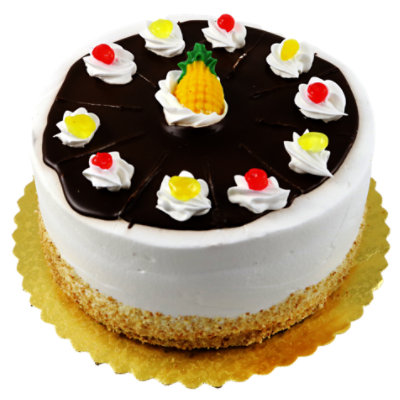 Strawberry Pineapple Cake 8 Inch - 55 Oz - Image 1