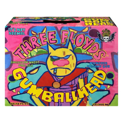 3 Floyds Gumballhead Wheat Ale In Cans - 12-12 Fl. Oz. - Image 3
