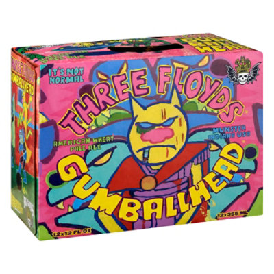 3 Floyds Gumballhead Wheat Ale In Cans - 12-12 Fl. Oz. - Image 1