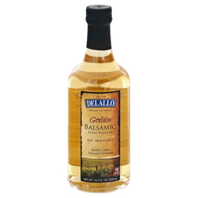 Delallo Vinegar Balsamic Gold - 16.9 Fl. Oz. - Image 3