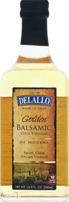 Delallo Vinegar Balsamic Gold - 16.9 Fl. Oz. - Image 2