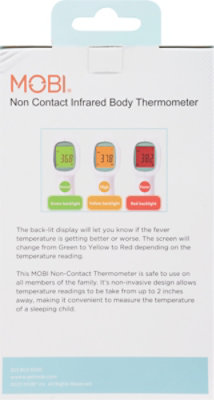 Mobi Non-Contact Forehead Thermometer - Each - Image 4