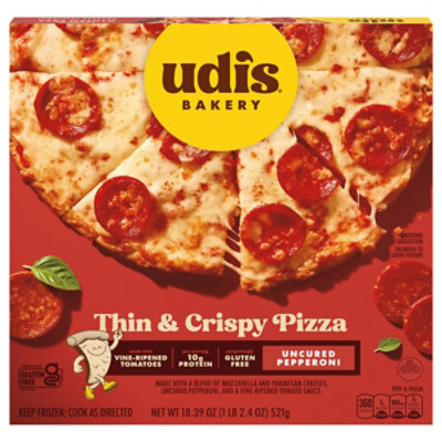 Udis Pizza Uncured Pepperoni - 18.36 Oz - Image 2