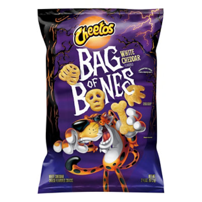 CHEETOS Bag Of Bones Cheese Flavored Snacks White Cheddar - 2.375 Oz - Image 2