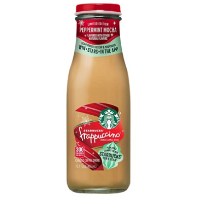 Starbucks Frappuccino Peppermint Mocha Glass Nr Bottle - 13.7 Fl. Oz. -  Safeway