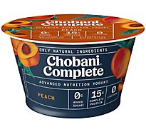 Chobani Complete Peach - 5.3 Oz