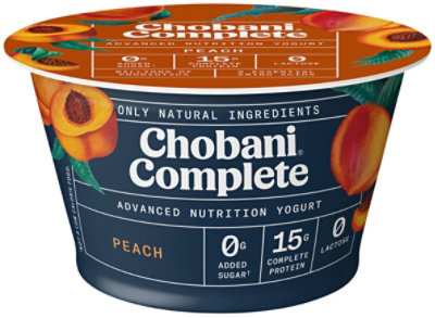  Chobani Complete Peach - 5.3 Oz 