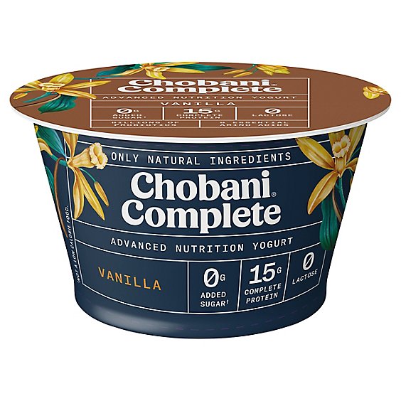 Chobani Complete Vanilla - 5.3 Oz