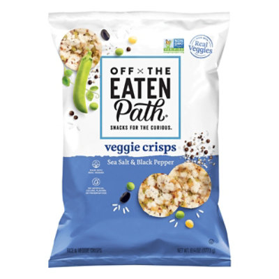 Off The Eaten Path Veggie Crisps Salt N Pepper - 6.25 Oz