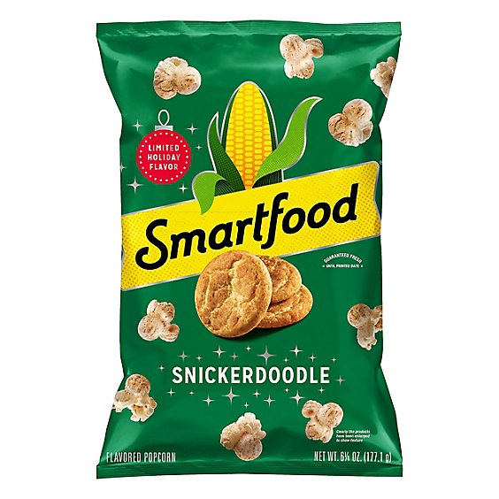 Smartfood Popcorn Snickerdoodle - 6.25 Oz