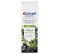 Crest 3D White Toothpaste Whitening Therapy Charcoal With Hemp Seed Oil - 4.1 Oz