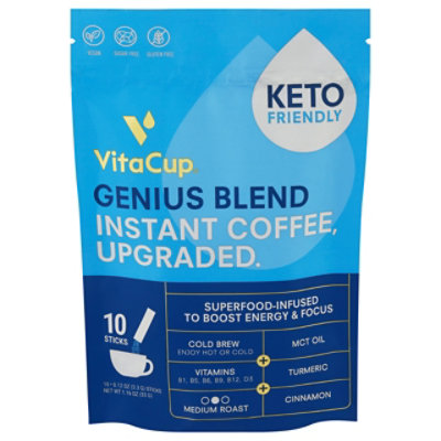 VitaCup Vitamin Infused Coffee Pods - French Roast