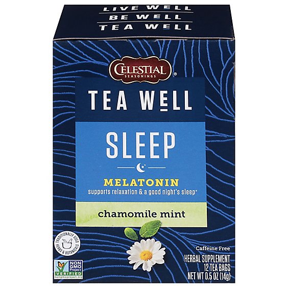 Teawell Tea Sleepngs Tea Well Sleep Tea - 12 Bag