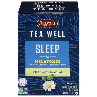 Teawell Tea Sleepngs Tea Well Sleep Tea - 12 Bag - Image 1