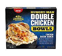 Hungry Man Double Chicken Bacon Ranch - 15 Oz