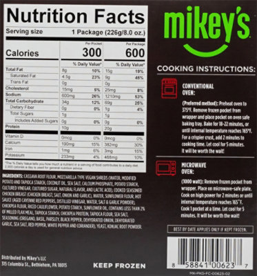 Mikeys Pocket Buffalo Chicken - 8 Oz - Image 6