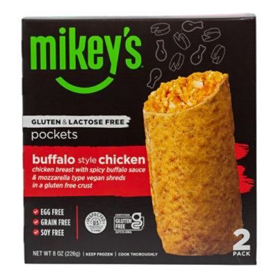 Mikeys Pocket Buffalo Chicken - 8 Oz