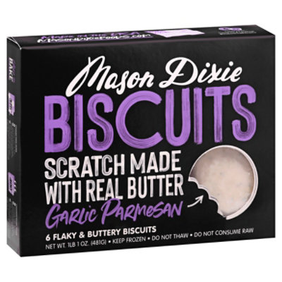 Mason Dixie Biscuits Garlic Parmesan - 17 Oz