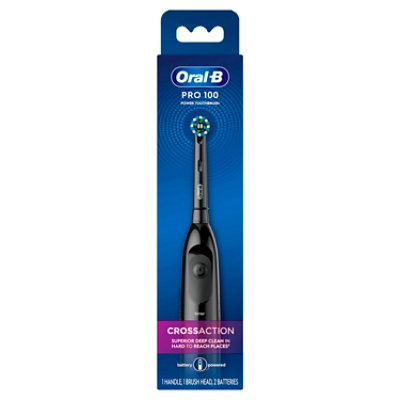 Oral-B Pro-Health Clinical Superior Clean Battery Powered Toothbrush Black - Each