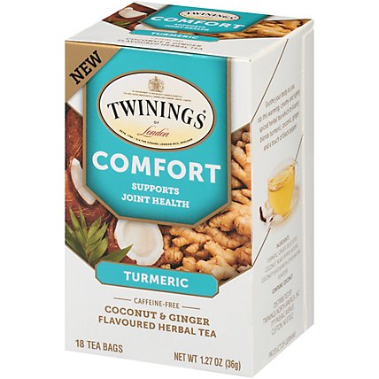 Twining Tea Comfort Coconut Ginger - 18 Count - Image 2