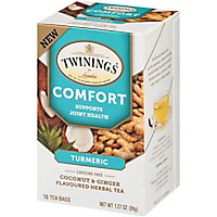 Twining Tea Comfort Coconut Ginger - 18 Count - Image 2