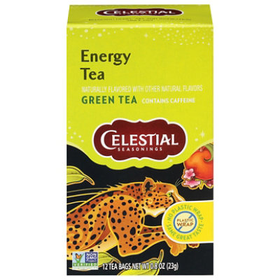 Celestial Ssngs Tea Energy Grn Caffen - 12 Bag - Image 3