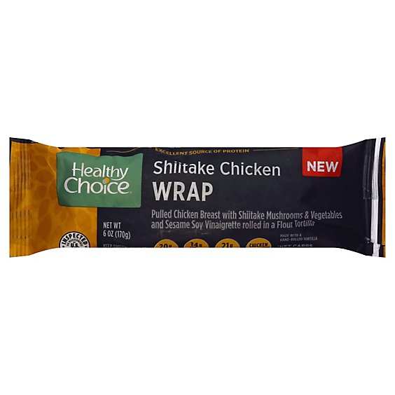 Healthy Choice Shiitake Chicken Wrap Frozen Meal - 6 Oz