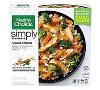 Healthy Choice Simply Steamers Sesame Chicken Frozen Meal - 9.25 Oz